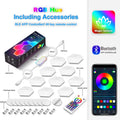 LumenRig RGB Hexagon Wall Panels — Touch & Music Sync
