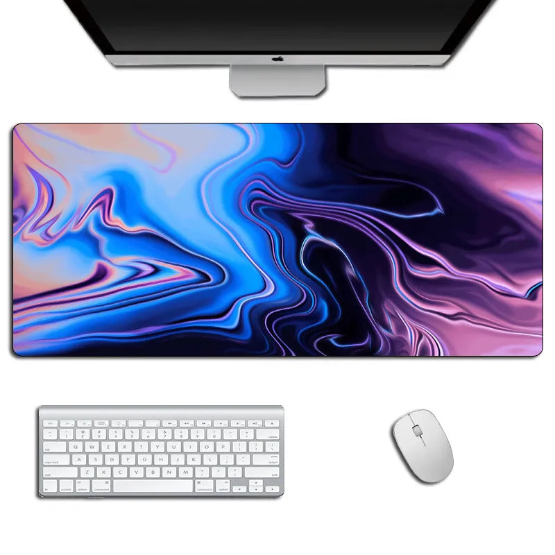 LumenRig Gaming Mouse Pad — Tech-Pattern Desk Mat