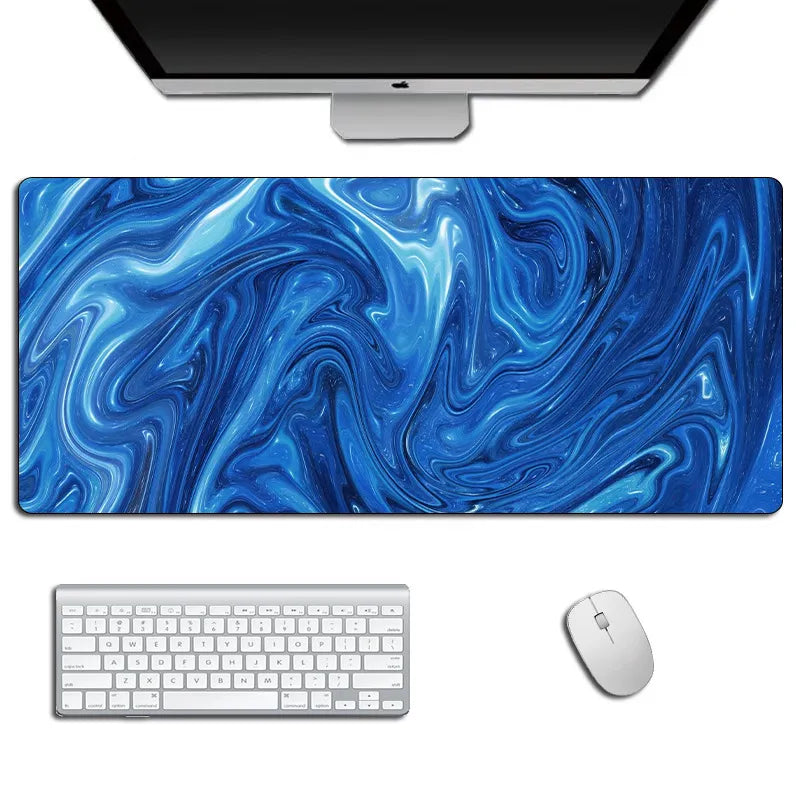 LumenRig Gaming Mouse Pad — Tech-Pattern Desk Mat