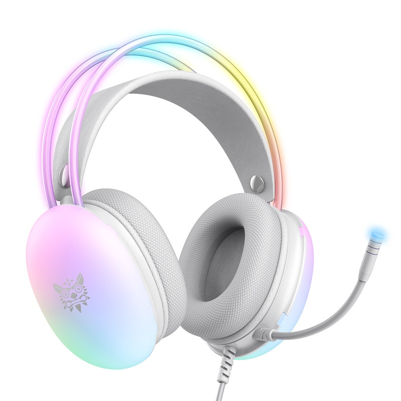 LumenRig RGB Gaming Headset — Surround Sound + Mic