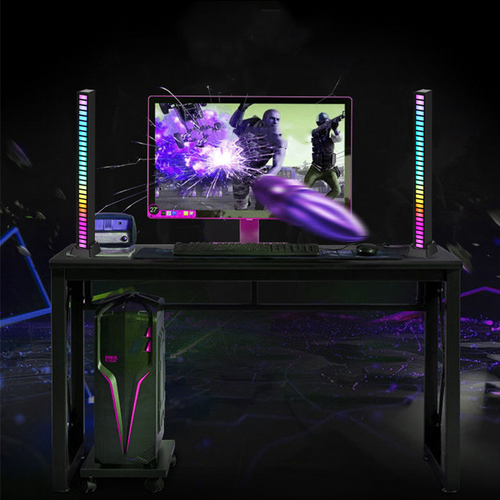 LumenRig Pulse Bar — Sound-Reactive RGB Light Bar