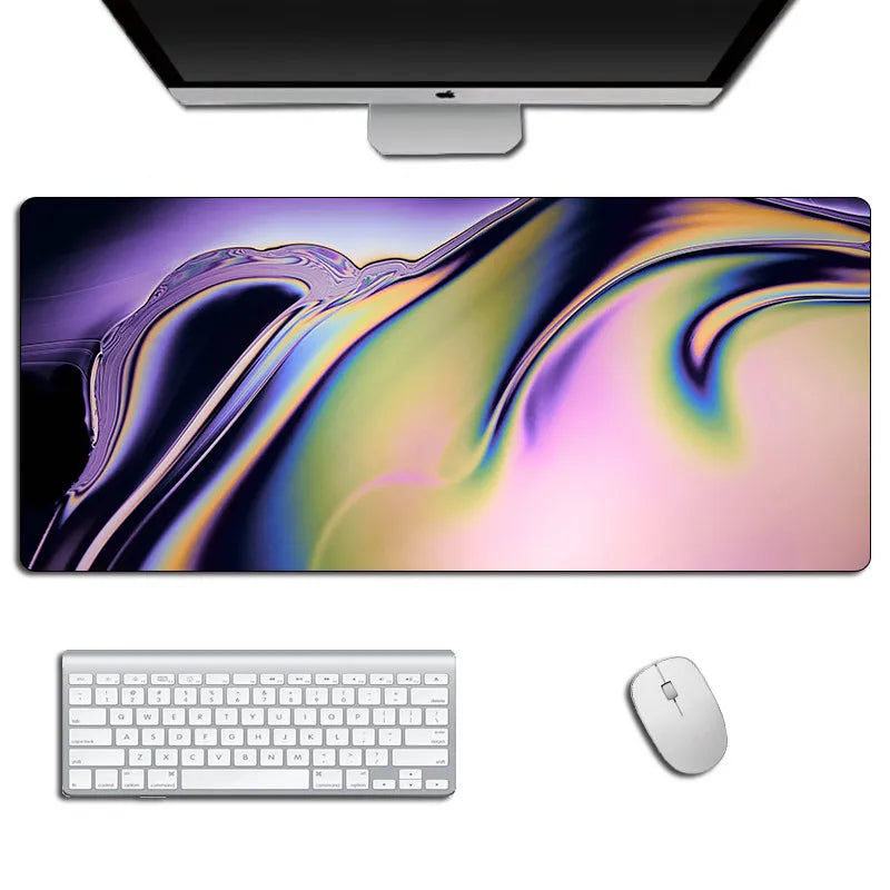 LumenRig Gaming Mouse Pad — Tech-Pattern Desk Mat