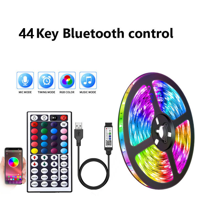 LumenRig RGB LED Strip Lights — Music Sync, 16M Colors