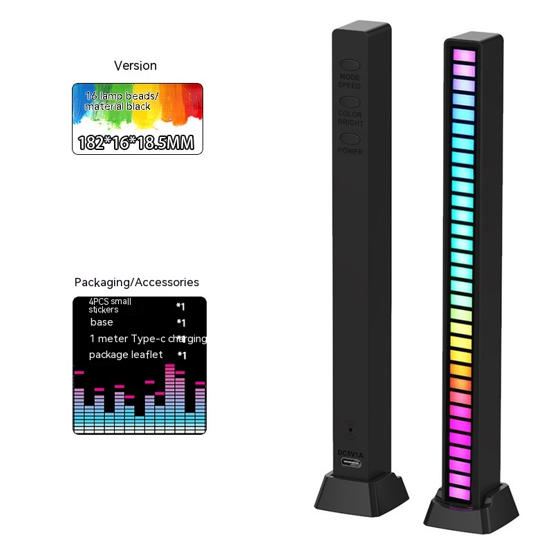 LumenRig Pulse Bar — Sound-Reactive RGB Light Bar