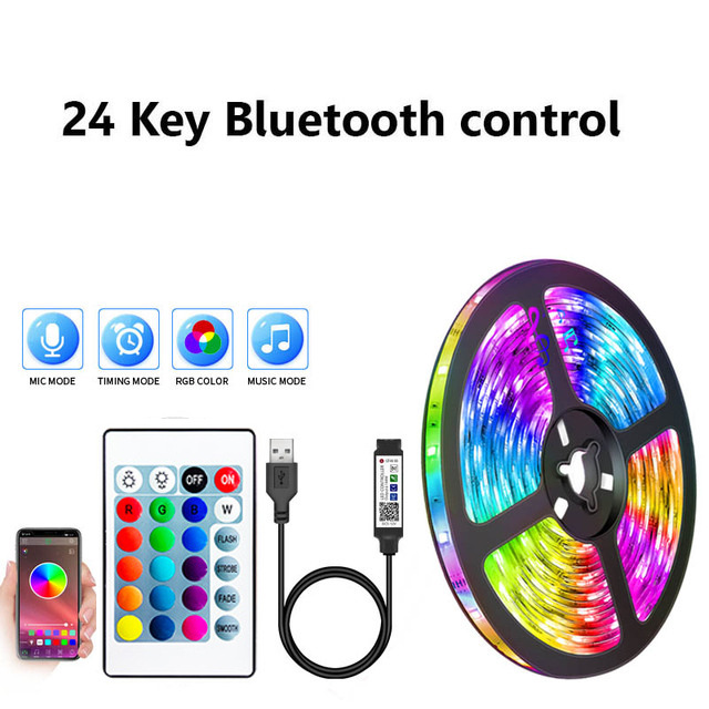 LumenRig RGB LED Strip Lights — Music Sync, 16M Colors