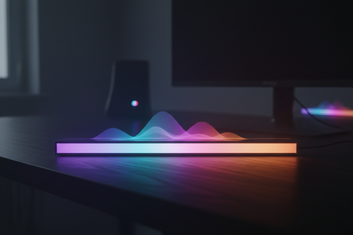 LumenRig Starter Glow Kit - Sound-Reactive Pulse Bar